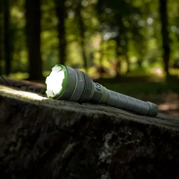 VAYOX VA0254 Pro Series taktinis žibintuvėlis 10000 lm, įkraunamas