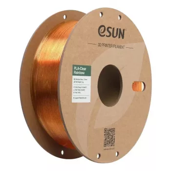 eSUN PLA Clear 1,75mm Flame Crystal 1kg 3D spausdintuvo filamentas
