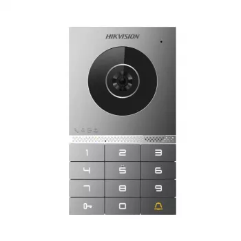 Hikvision DS-KV7023EY-IME2 Vaizdo durų stotelė, 2 MP, PoE, IP65, IK08, Mifare