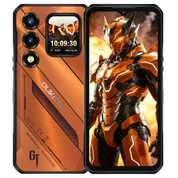 OUKITEL WP66 5G 6,6 inch 12/512GB 11000mAh Nešiojamas atsparus išmanusis telefonas Oranžinis