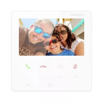 Hikvision DS-KH6110-WE1/Baltas 7 colių vaizdo durų telefono monitorius su Wi-Fi ir PoE