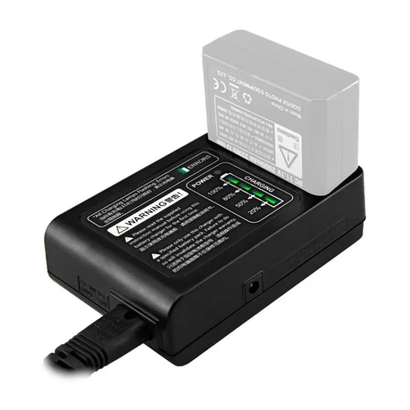 Godox VC-18 Įkroviklis VB-18 Akumuliatoriui