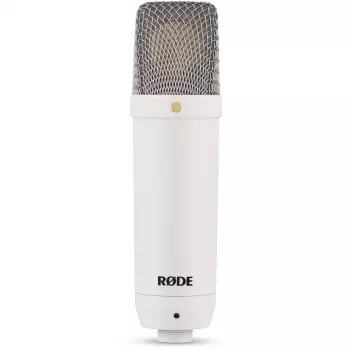 RODE NT1 Signature White - Didžiosios diafragmos kondensatorinis mikrofonas