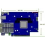 Nvidia BlueField-3 B3220L E-Series FHHL SuperNIC duomenų apdorojimo įrenginys