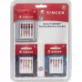 SINGER Best-Of Needles A5-Pack universalūs siuvimo mašinos adatai, 5 vnt., dydžiai 70/10, 80/12, 90/14