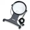 Carson HF-25 MagniFree LED padidinimo lempa 2x/5x 11cm Juoda