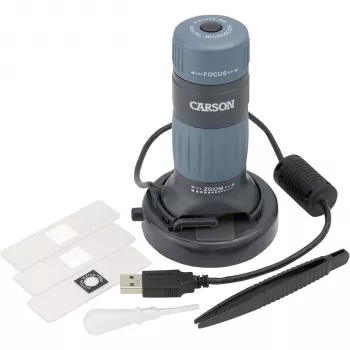 Carson zPix 300 Digital Microscope 2 MP 1600 x 1200 Juodas