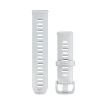 Garmin QuickFit 20 mm silikoninis laikrodžio dirželis Stone White (010-11251-BB)