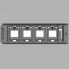 Plustek Slide Holder for OpticFilm 135 / 135i - 4 Slide Capacity