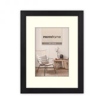 ZEP Malmo Black Photo Frame 15x20/20x30 cm Wood with Mat V4523B