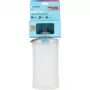 HydraPak Flux+ 1.5L filtruojamas vandens butelis - Skaidrus/HP Blue
