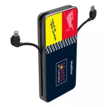 Mophie Powerstation Plus 10K Red Bull Racing 10000 mAh Power Bank su USB-C ir Lightning