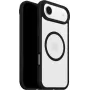 OtterBox React MagSafe for Apple iPhone Air - Black Crystal (Clear/Black)
