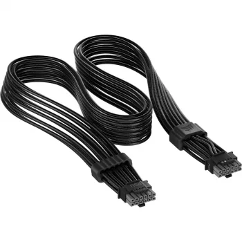 Corsair ThermalProtect Universal PCIe 5.1 600W 12V Power Cable - Black