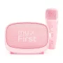 myFirst Voice 2 belaidis karaoke rinkinys – mikrofonas ir garsiakalbis su balso keitimo efektais, rožinė