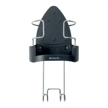 Brabantia 385742 Laikiklis lyginimo lentai sieninis tamsiai pilkas