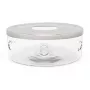 Bredemeijer Arbatos Šildytuvas Minuet Stiklas + Inox Plokštelė 15,1 cm Sidabrinis