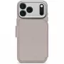 Decoded Leather Detachable Wallet Case, skirta iPhone 17 Pro Max su MagSafe - Solid Clay