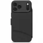 Decoded Textured Silicone Detachable Wallet for iPhone 17 Pro su MagSafe - Phantom Black