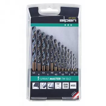 ALPEN-MAYKESTAG Alpen Sprint Master TM 13/2 Twist Drill Bit 13 mm HSS-G DIN 338