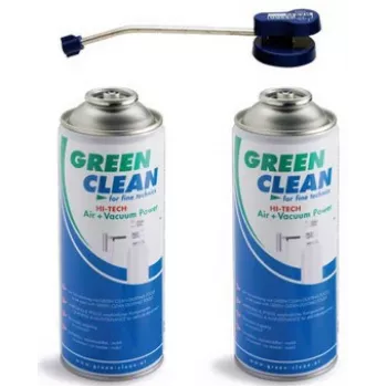 Green Clean GS-2051 Suslėgto oro valiklis įrenginiams – sunkiai pasiekiamoms vietoms – 400 ml – mėlyna, žalia, balta – 135 mm – 200 mm
