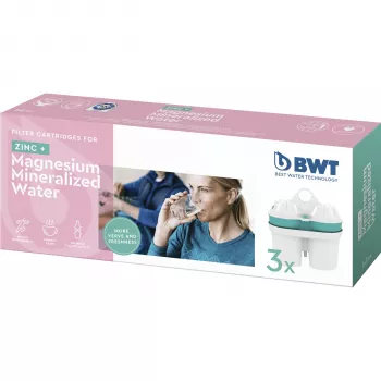 BWT 814453 3 vnt. vandens filtro kasetės su magnio praturtinimu