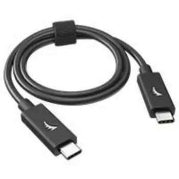 Angelbird USB-C laidas 100 cm – USB 3.2 Gen 2x2, 20 Gbps, 100 W PD, juodas