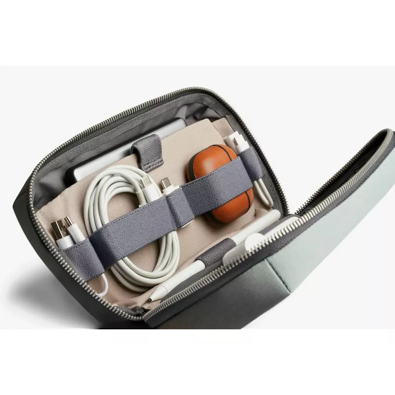 Bellroy Tech Kit - Tech Accessory Organizer (Eucalyptus)