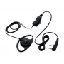 Kenwood EMC-7 ausinė su segtuku – laidinė – juoda