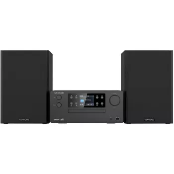 Kenwood M-925DAB-B Home Audio Micro System - Juoda - 50W - 2 krypčių - 13 cm žemų dažnių garsiakalbis - 3 cm aukštų dažnių garsiakalbis