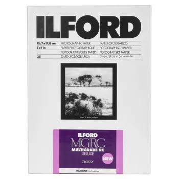 ILFORD Multigrade RC Deluxe Glossy Photo Paper 13x18 cm 25 Sheets