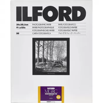 ILFORD Multigrade RC Deluxe Glossy 25M 24x30 cm 50 Sheets Fotografinis Popierius
