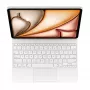 Apple Magic Keyboard, skirta iPad Air 13 (M2/M3), balta, Smart Connector, šveicariška klaviatūra