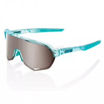 100% S2 HiPER Mirror Lens Polished Translucent Mint Performance Sunglasses