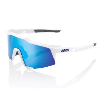 100% Speedcraft - HiPER Mirror Lens Matte White