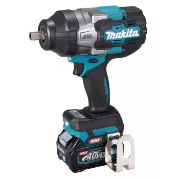 Makita TW003GM201 XGT 40V Max belaidis smūginis veržliaraktis, 1600 Nm atsukimo momentas, 3/4 inch kvadratinis velenas, su 2x BL4040 baterijomis, įkrovikliu ir dėklu