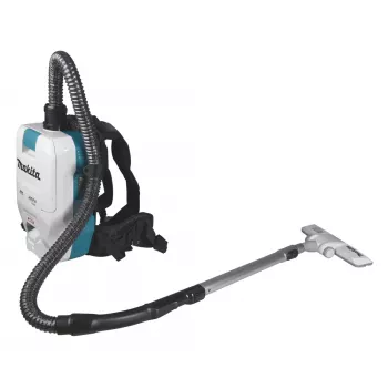 Makita VC008GZ09 40V XGT belaidis kuprininis dulkių siurblys - 180 mbar maksimalus siurbimas, 2,0L dulkių maišelis, HEPA filtras, tik įrankis