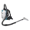 Makita VC008GZ09 40V XGT belaidis kuprininis dulkių siurblys - 180 mbar maksimalus siurbimas, 2,0L dulkių maišelis, HEPA filtras, tik įrankis
