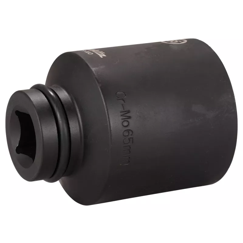 Makita smūginė galvutė 1 colio pavara 65 mm 6 briaunų Cr-Mo juodas fosfatinis dangalas E-24810