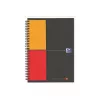 Oxford Touch Notebook A5 Lined 80 Sheets Grey Orange Red