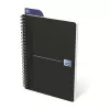 Oxford Office Essentials Užrašų knygelė A5 linijinė 96 lapų oranžinis matinis viršelis 90 gsm