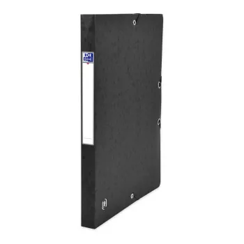 Oxford TOP FILE+ dokumentų dėžutė 2,5 cm juoda