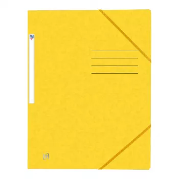 Oxford Top File+ Elastinis aplankas A4 geltonas 400116265