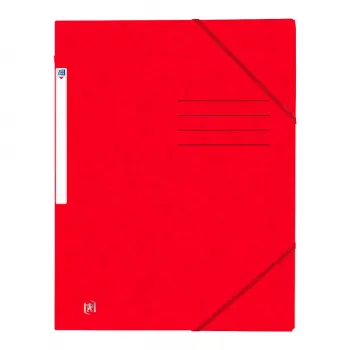 Oxford TOP FILE+ Elastinis aplankas A4 Raudonas 400116267
