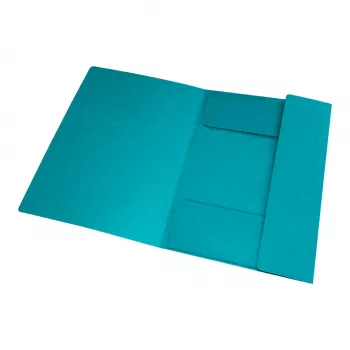 Oxford TOP FILE+ Kampinis Elastinis Dokumentų Aplankas A4 3 Atvartai Akvamarinas 400116326