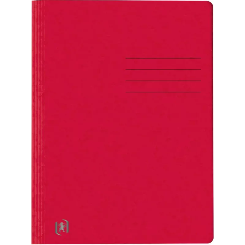 Hamelin TOP FILE+ bylų segtuvas raudonas A4 kartonas 390 g/m² komercinis/oficialus segtuvas