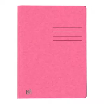 Oxford Top File+ Fastener Folder A4 Pink Cardboard 390 g/m² Commercial/Official Filing