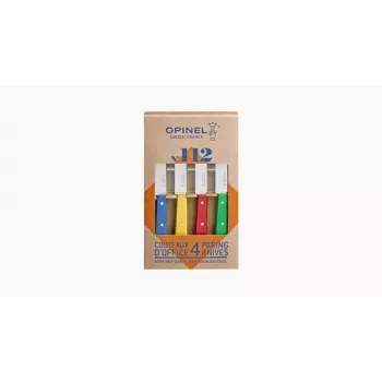 Opinel Office Knife Set No. 112 4-vnt. Spalvotas