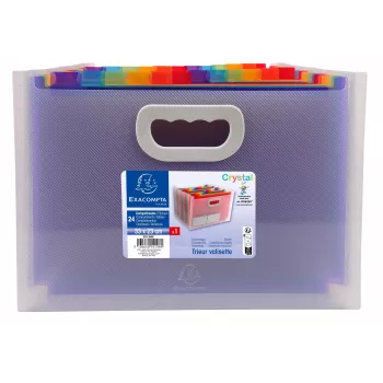 Exacompta 55198E - A4 - Polipropilenas (PP) - Skaidrus - 330 mm - 250 mm - 235 mm