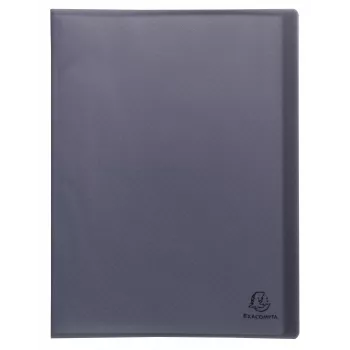 Exacompta Opak Display Book DIN A4 40 Pockets Black 1 Piece